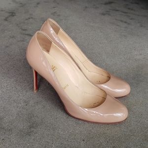 Christian Louboutin FiFi Patent Calf Nude